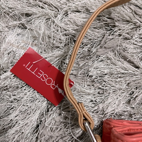 ROSETTI coral and tan colorblock crossbody bag - Picture 2 of 4